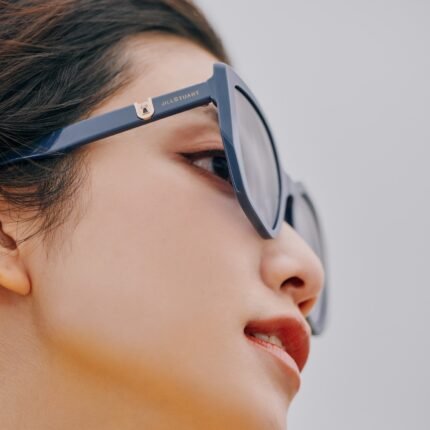 petrine polygonal acetate sunglasses