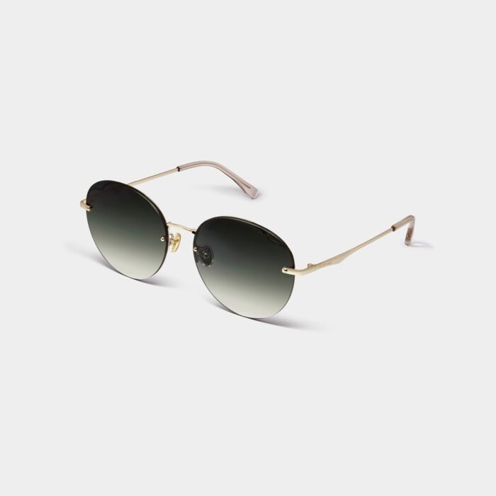 bonita round metal sunglasses