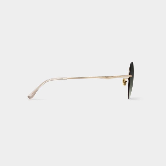 bonita round metal sunglasses