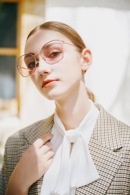 beatrice butterfly metal sunglasses